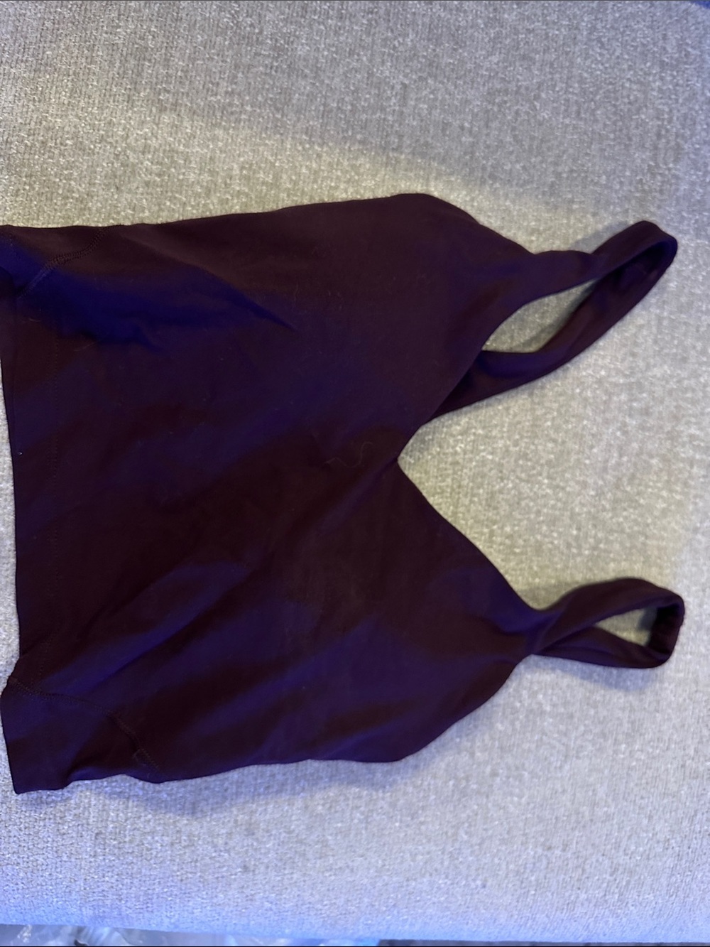 lululemon athletica Deep Plum Crop Tank